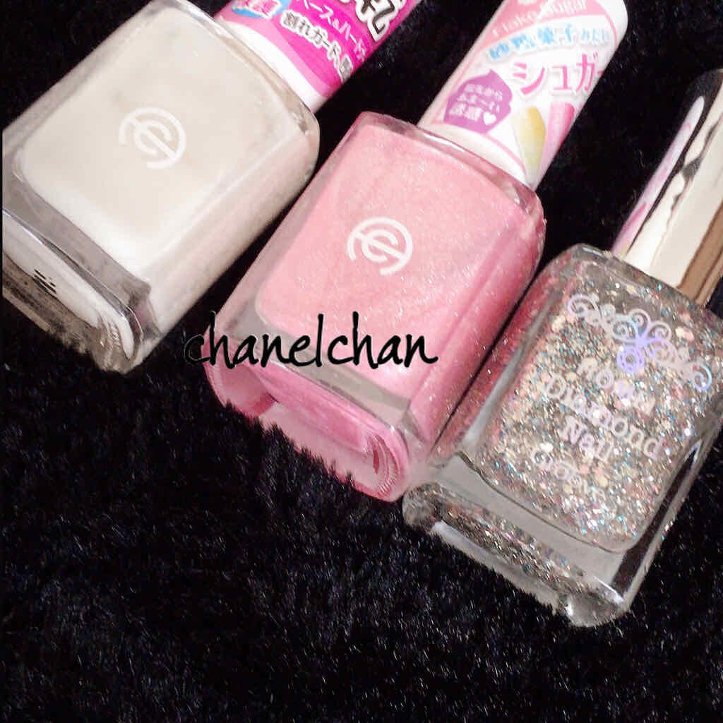 ダイヤモンドネイルポリッシュ/HOMEI/マニキュアを使ったクチコミ（3枚目）