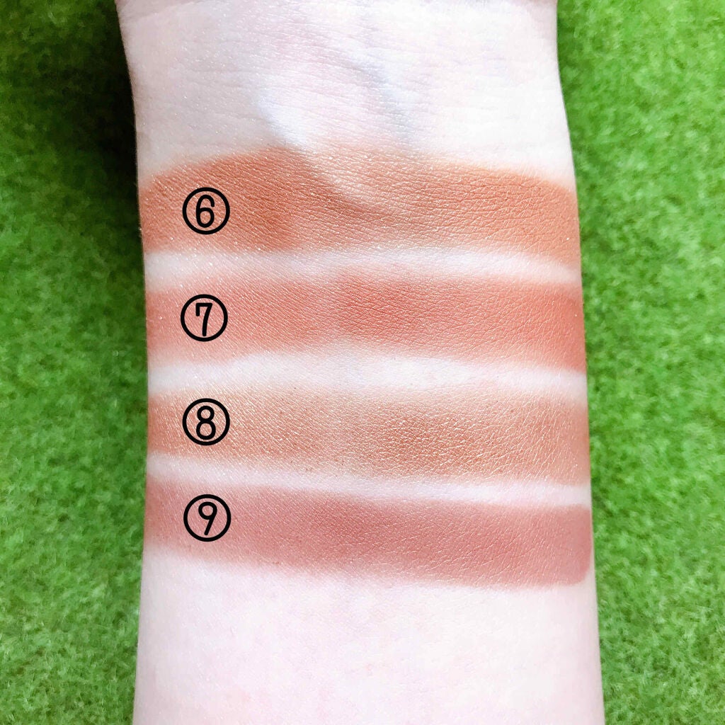 UR GLAM BLOOMING EYE COLOR PALETTE/U R GLAM/アイシャドウパレットを使ったクチコミ(4枚目)