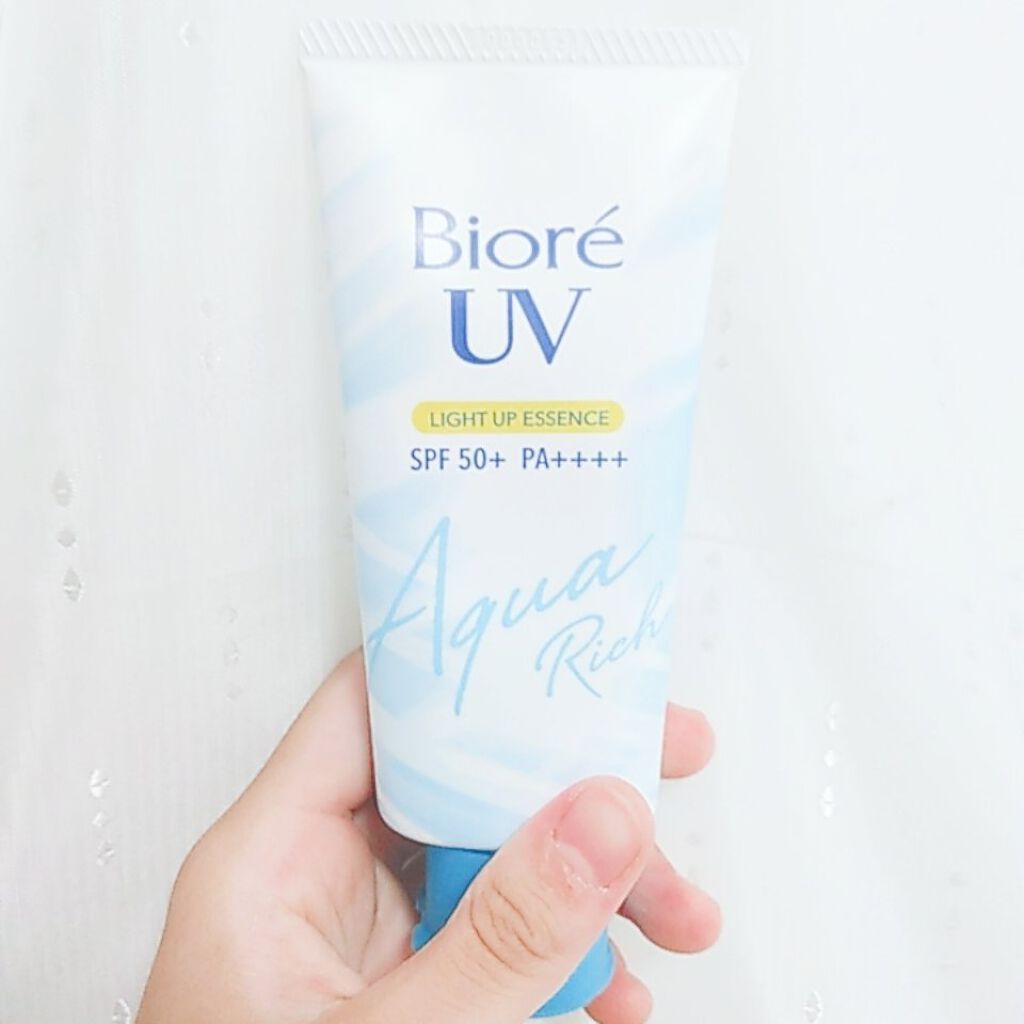 ビオレUV アクアリッチ ライトアップエッセンス/ビオレ/日焼け止めクリームを使ったクチコミ（2枚目）