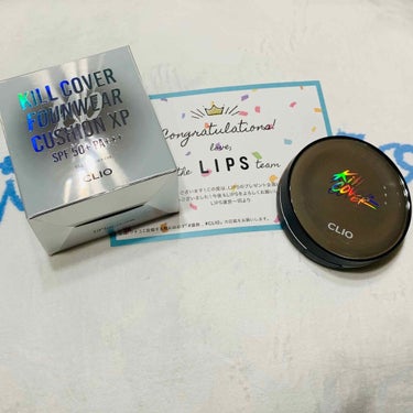 
LIPSのプレゼント企画に当選しました🎁💓


〇商品名:CLIO KILL COVER 
                    FOUNWEAR CUSHION XP
              