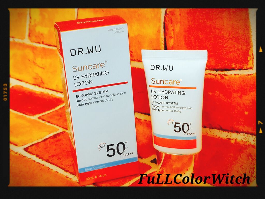 サンスクリーン+モイスト（色付き）＜日焼け止め＞/DR.WU/日焼け止めローションを使ったクチコミ（1枚目）