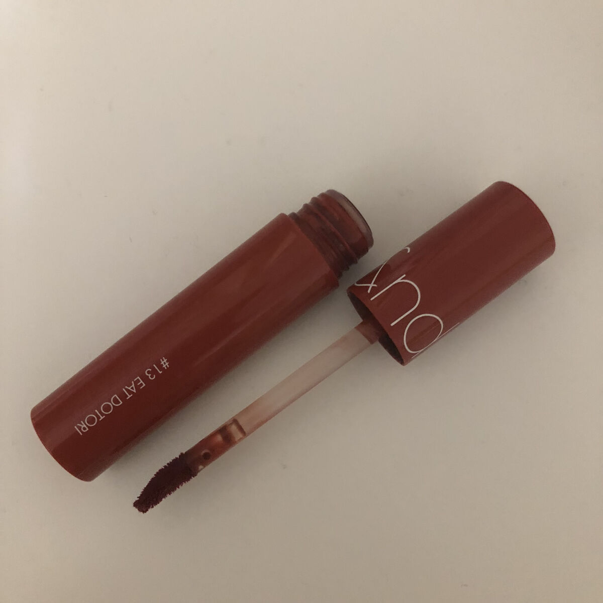 ジューシーラスティングティント/rom&nd/リップティントを使ったクチコミ（2枚目）