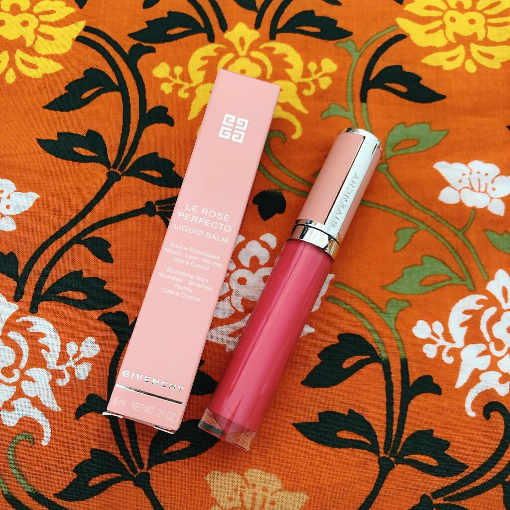 ローズ・パーフェクト・リキッド No.23 ソーラー・ピンク/GIVENCHY/口紅を使ったクチコミ（1枚目）