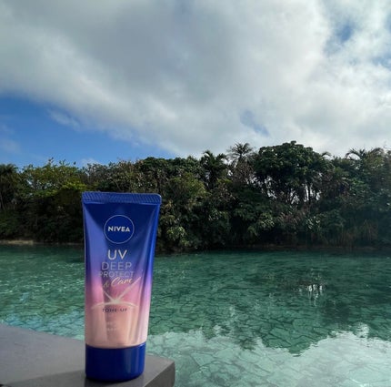 ニベアUV ディープ プロテクト&ケア トーンアップ エッセンス/ニベア/日焼け止めローションを使ったクチコミ(1枚目)
