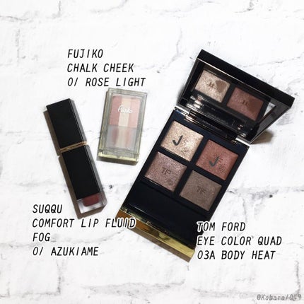 フジコチョークチーク/Fujiko/ジェル・クリームチークを使ったクチコミ(3枚目)