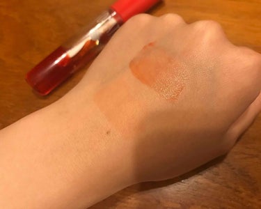 SKINFOOD トマトクールジェリーティントのクチコミ「スキンフード 
tomato cool jelly tint 〔03〕です💄¥700（くらい）.....」（2枚目）