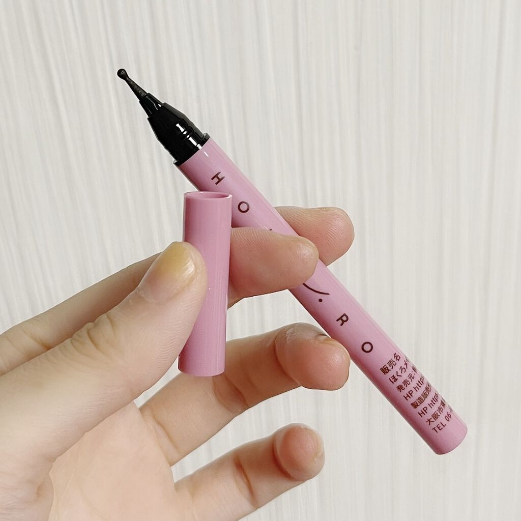 ほくろメイク ポイントリキッド/アンドスペース/リキッドアイライナーを使ったクチコミ（2枚目）