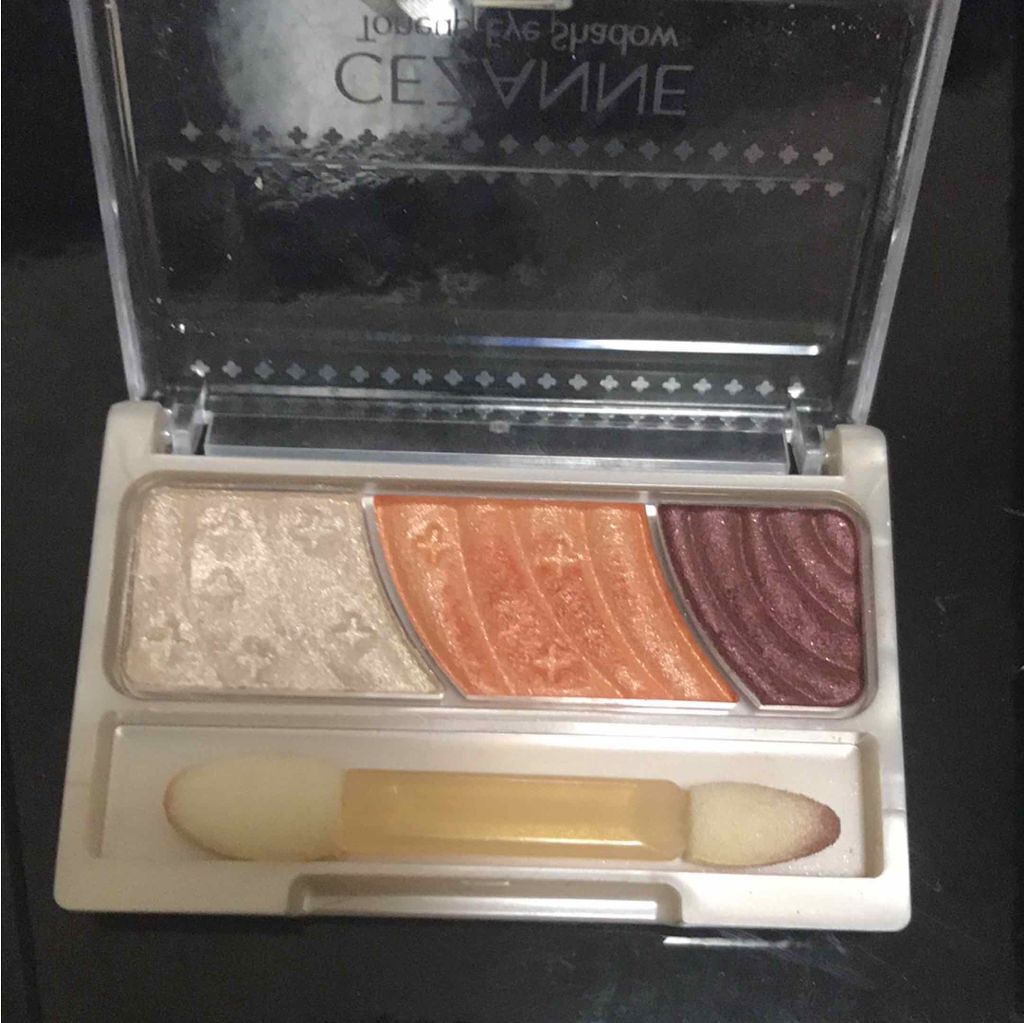 トーンアップアイシャドウ/CEZANNE/アイシャドウパレットを使ったクチコミ(2枚目)