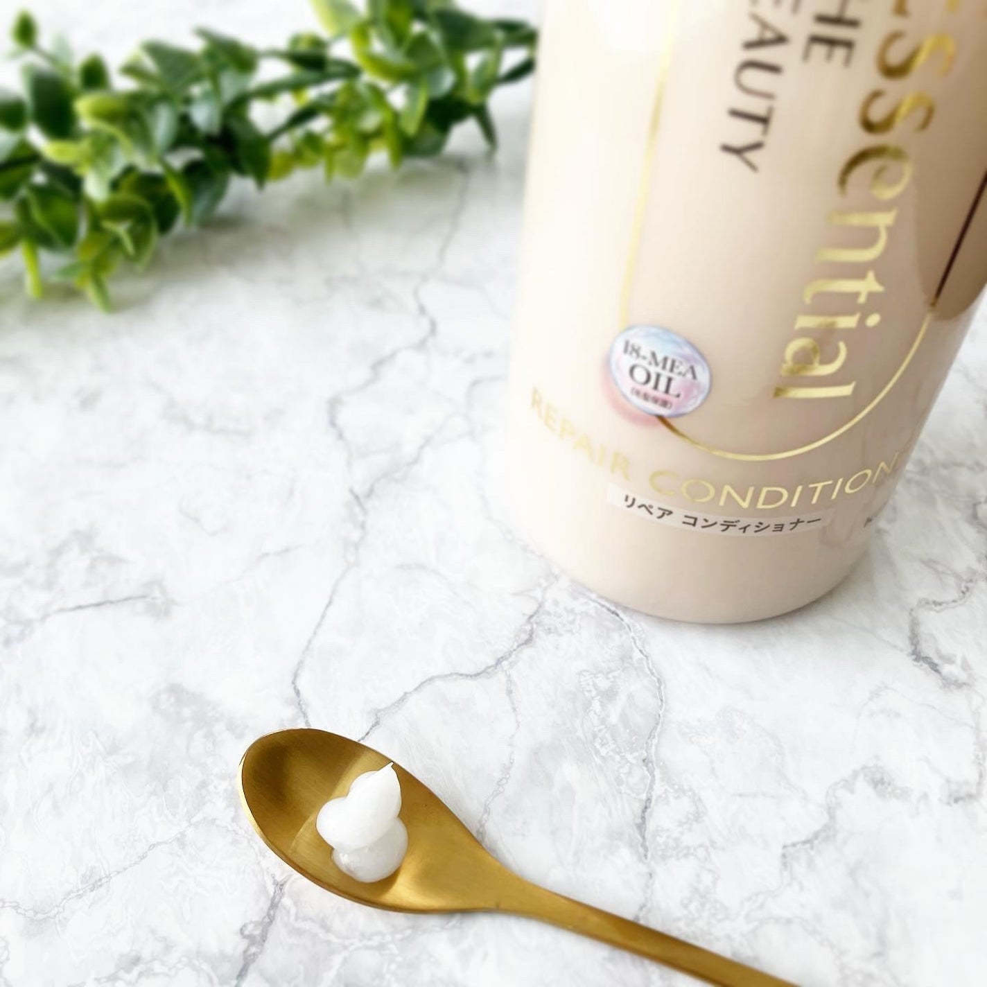 ザビューティ リペアシャンプー・コンディショナー/エッセンシャル/市販シャンプーを使ったクチコミ(4枚目)