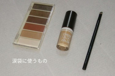 UR GLAM　EYESHADOW BRUSH C（アイシャドウブラシC）/U R GLAM/メイクブラシを使ったクチコミ（3枚目）