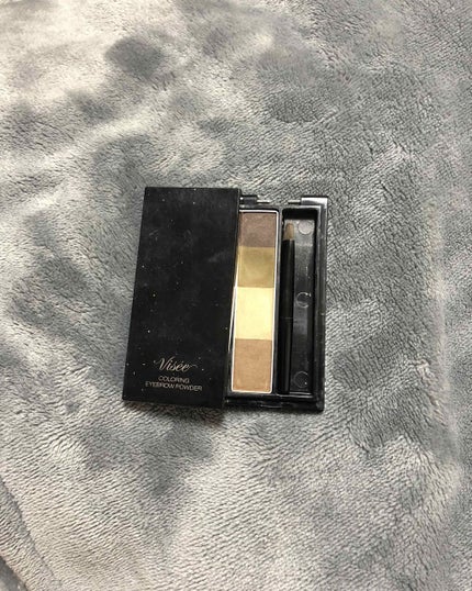 リシェ カラーリング アイブロウパウダー/Visée/パウダーアイブロウを使ったクチコミ(1枚目)