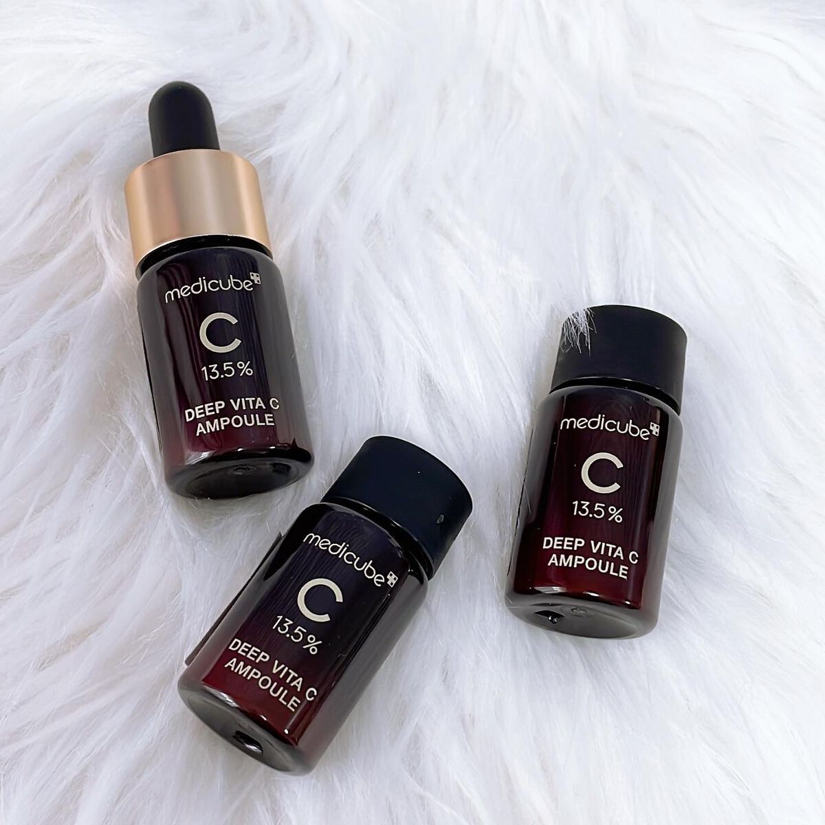 ディープビタCアンプル/MEDICUBE/美容液を使ったクチコミ(4枚目)
