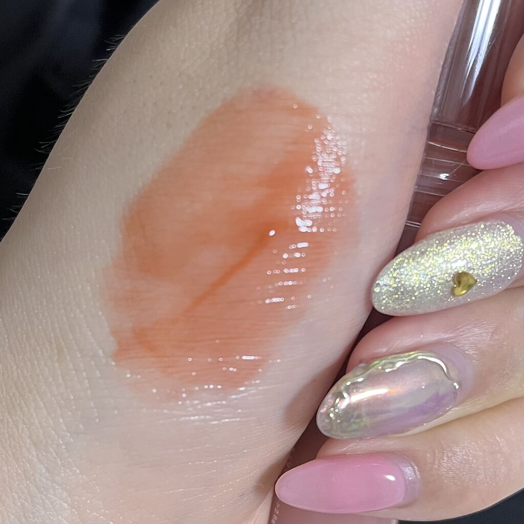 ニュアンスラップティント 02 珊瑚ローズ/Fujiko/リップティントを使ったクチコミ（2枚目）