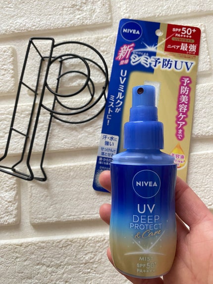 ニベアUV ディーププロテクト&ケア ミルクミスト/ニベア/日焼け止めミスト・スプレーを使ったクチコミ(4枚目)