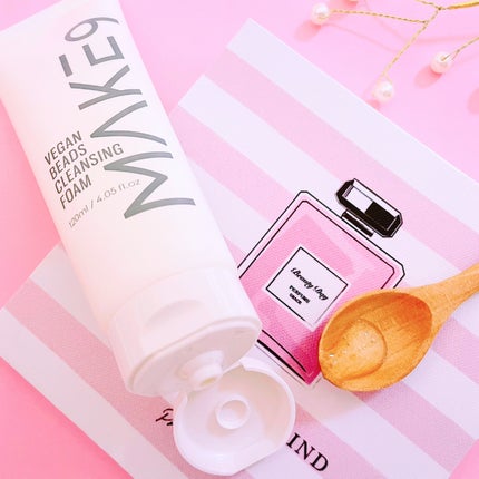 ビーガンビーズクレンジングフォーム/MAKE9/クレンジングクリームを使ったクチコミ(1枚目)