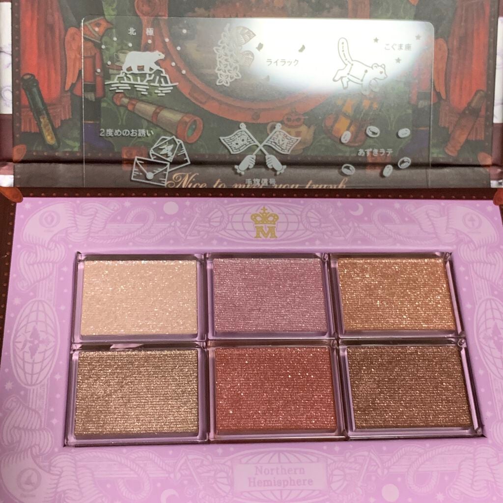 ナイストゥミーチュートランク/MAJOLICA MAJORCA/アイシャドウパレットを使ったクチコミ(4枚目)