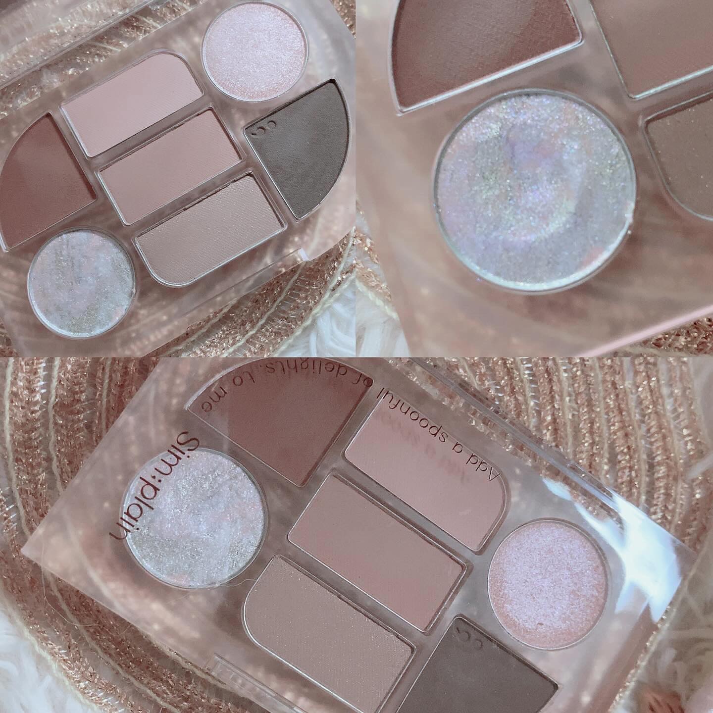 シンプレイン アイパレット/Sim;plain/アイシャドウパレットを使ったクチコミ（2枚目）