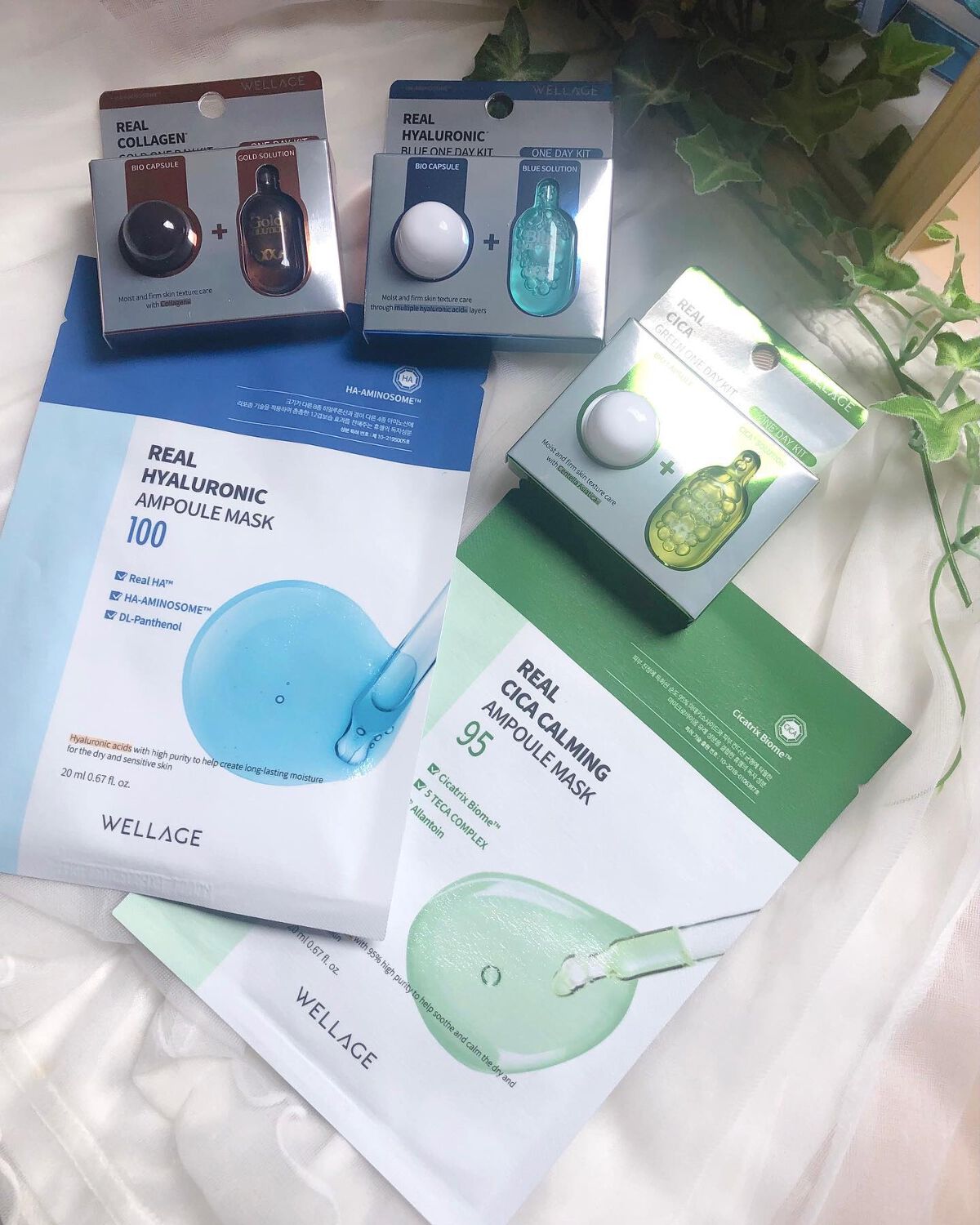 リアルヒアルロニック ブルーワンデーキット/Wellage/美容液を使ったクチコミ(9枚目)