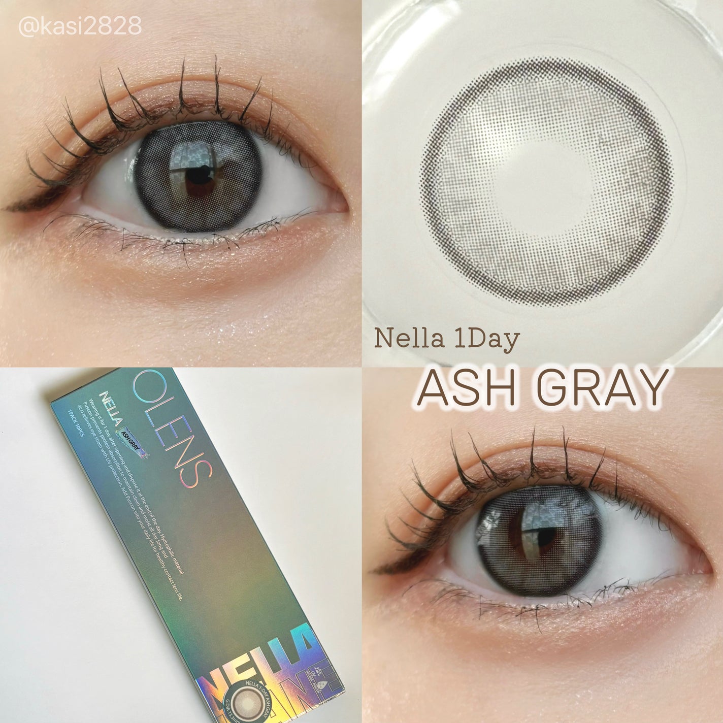 Nella 1day/OLENS/ワンデー(1DAY)カラコンを使ったクチコミ(3枚目)