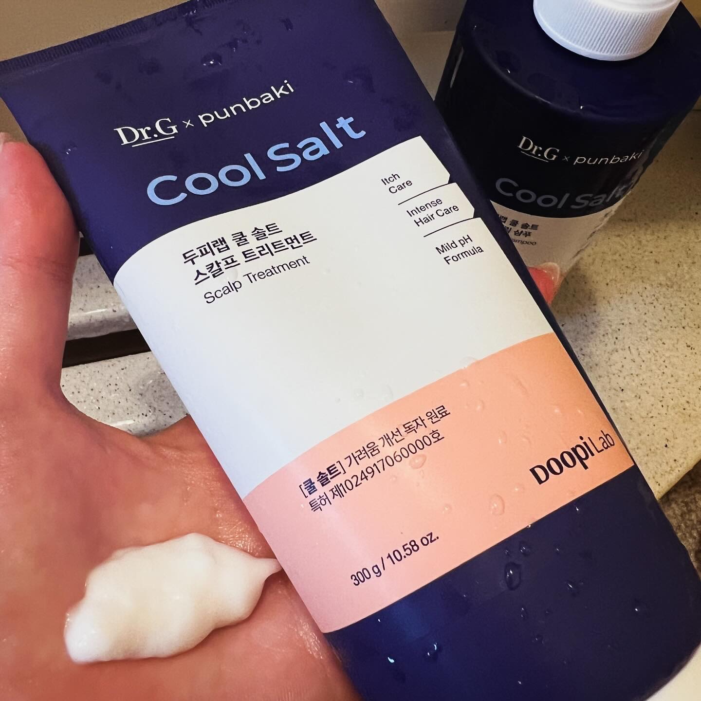 クールソルトスケーリングシャンプー/クールソルトスカルプトリートメント/Dr.G/市販シャンプーを使ったクチコミ（3枚目）