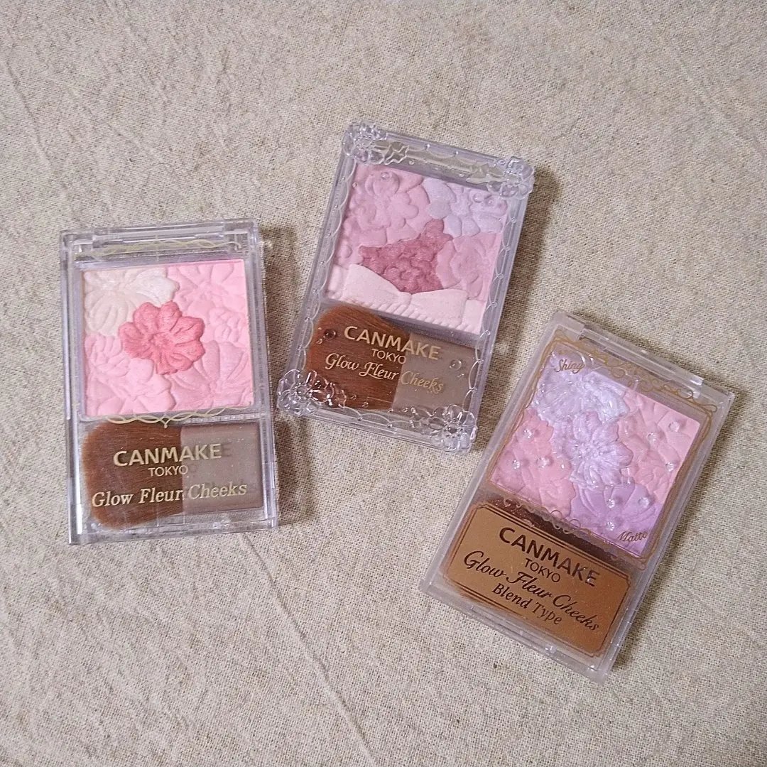 グロウフルールチークス（ブレンドタイプ）/キャンメイク/パウダーチークを使ったクチコミ（1枚目）