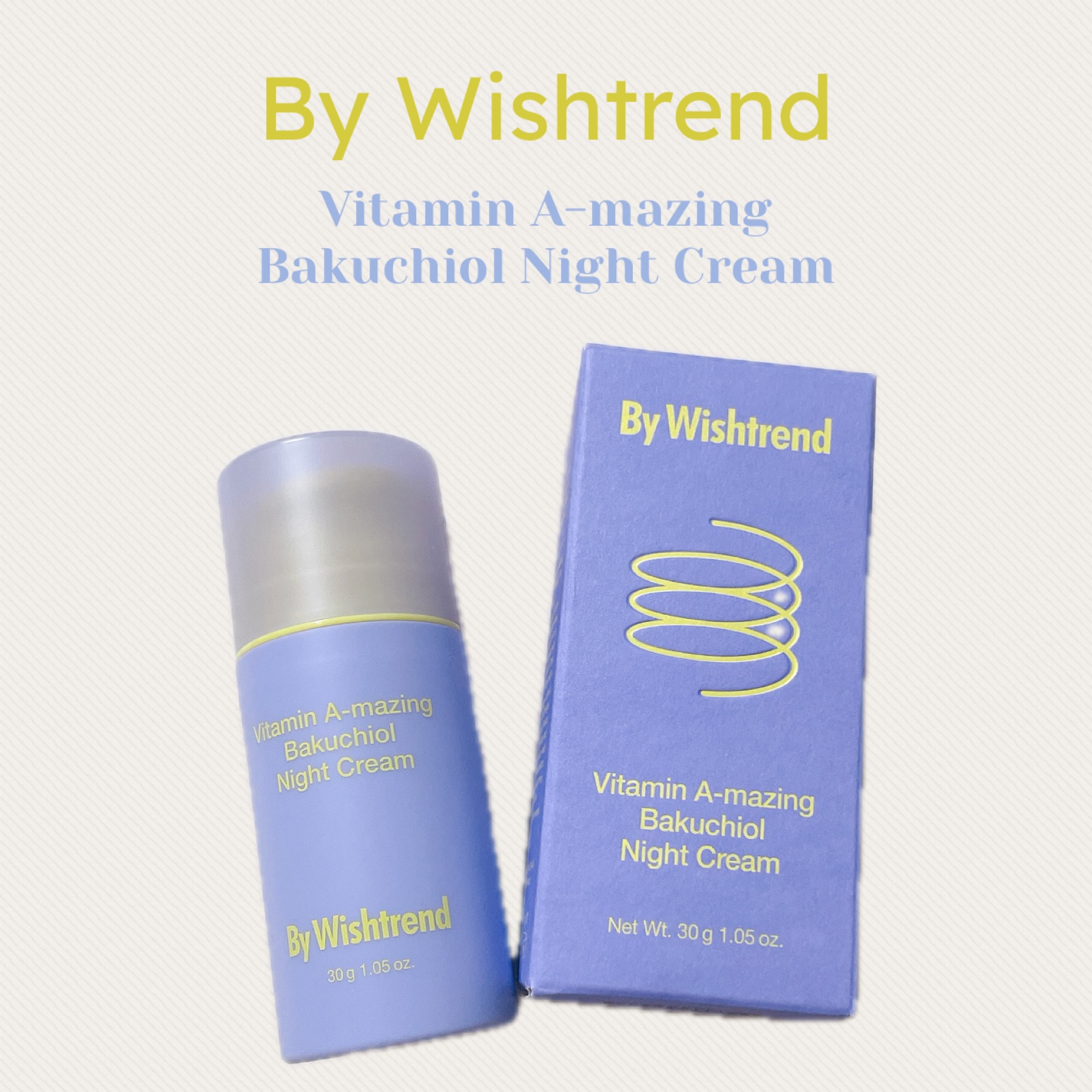 ビタミンA-mazingバクチオールナイトクリーム/By Wishtrend/フェイスクリームを使ったクチコミ（1枚目）