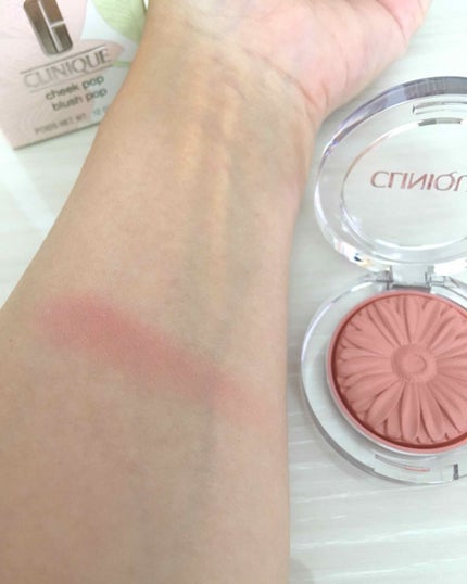 チーク ポップ/CLINIQUE/パウダーチークを使ったクチコミ(2枚目)
