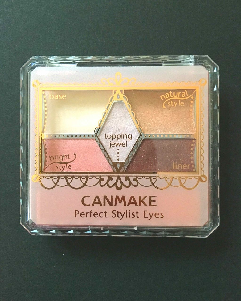 【旧品】パーフェクトスタイリストアイズ/キャンメイク/アイシャドウパレットを使ったクチコミ(1枚目)