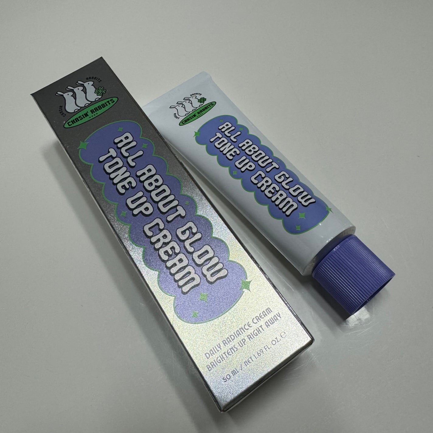 オールアバウトグロウトーンアップクリーム/CHASIN'RABBITS/化粧下地を使ったクチコミ(1枚目)