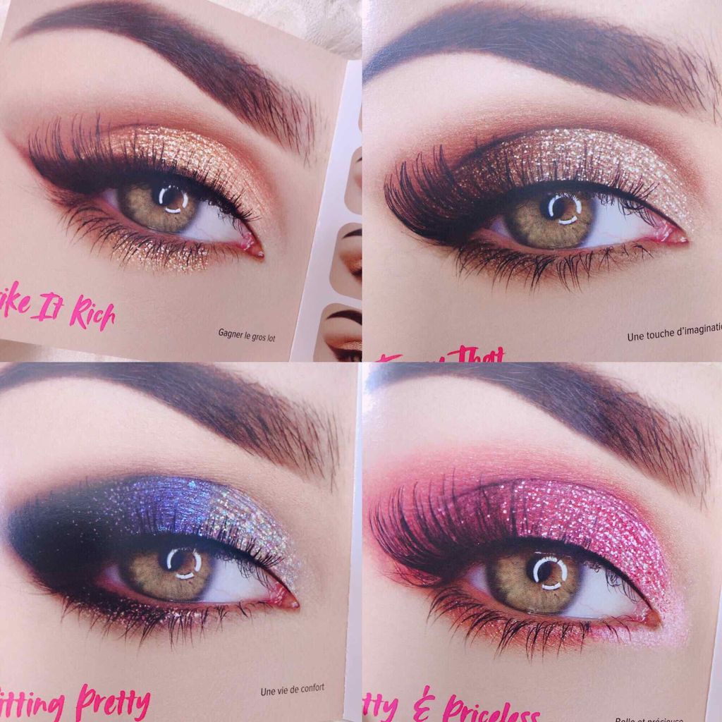 プリティーリッチ ダイアモンドライトアイシャドウパレット/Too Faced/アイシャドウパレットを使ったクチコミ(3枚目)