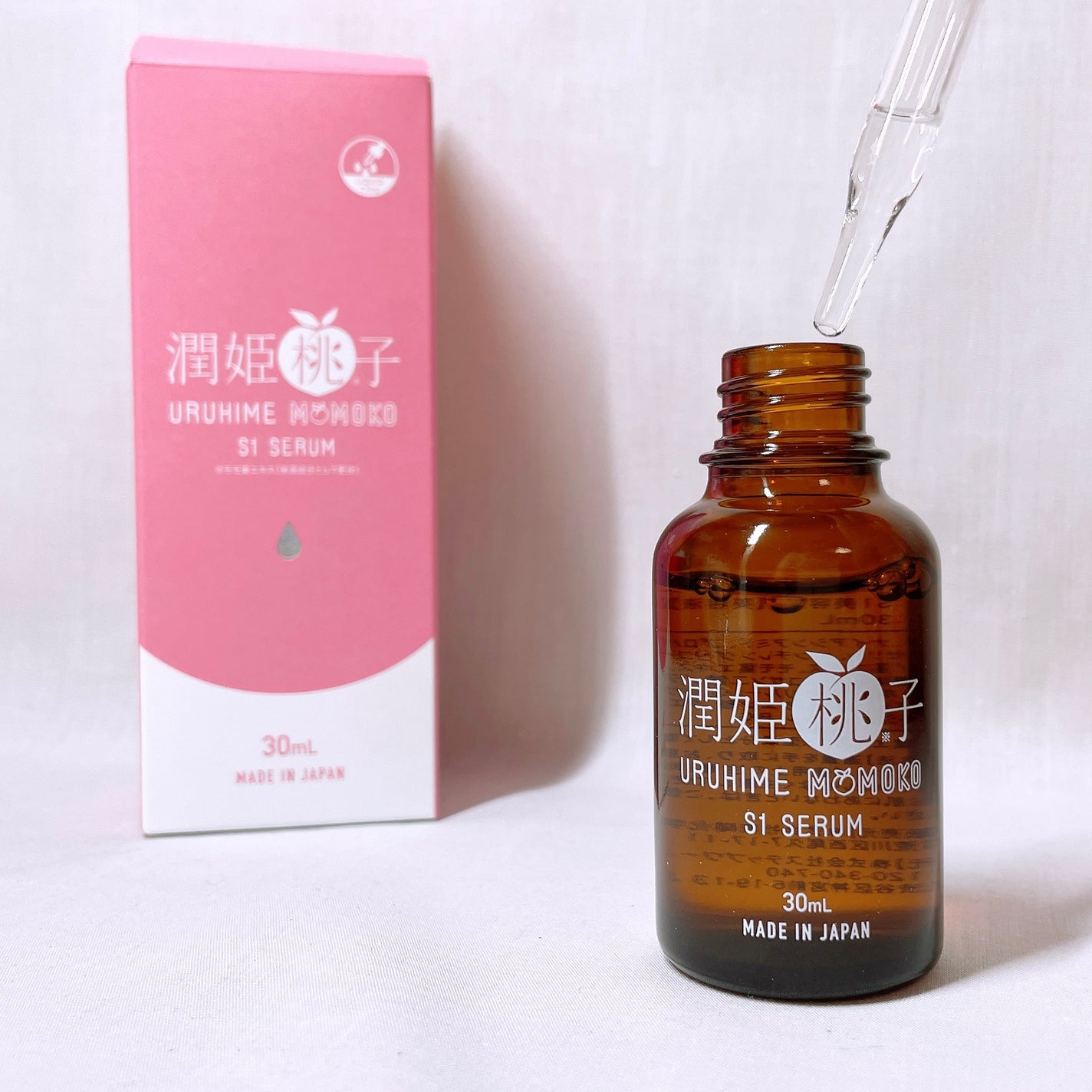 潤姫桃子S1美容液/潤姫桃子/美容液を使ったクチコミ(3枚目)