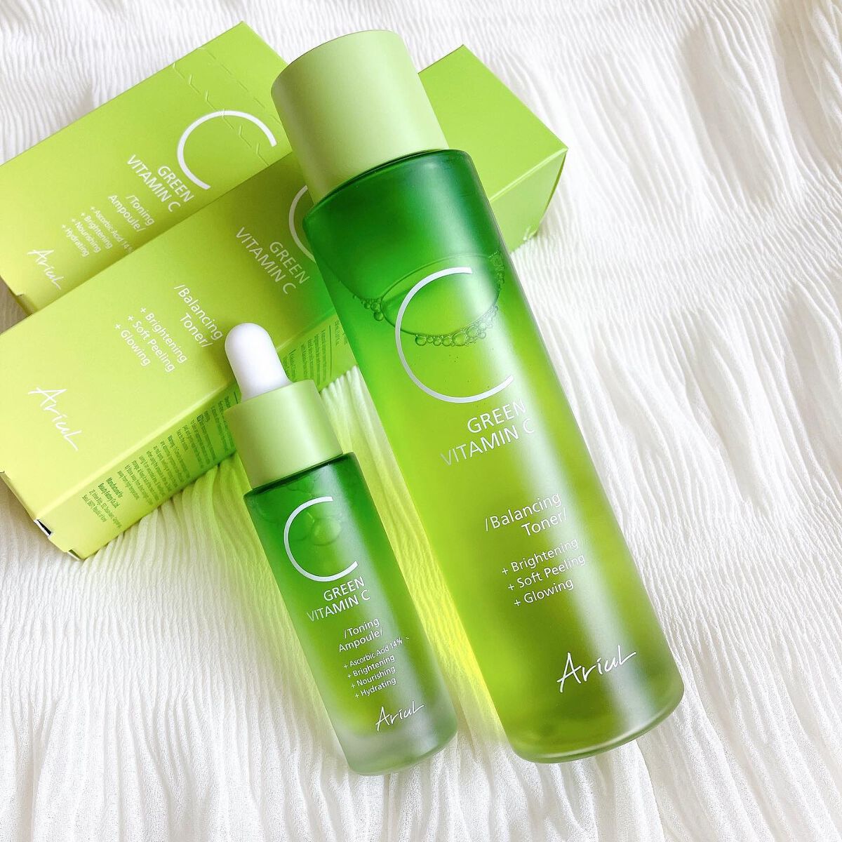 アリウル グリーンビタミンC バランシングトナー/Ariul/化粧水を使ったクチコミ（1枚目）