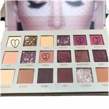 The New Nude Palette/Huda Beauty/パウダーアイシャドウを使ったクチコミ（2枚目）