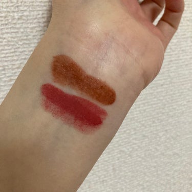 フルグラマーリップス 46 Soft Brown Red/LUNASOL/口紅を使ったクチコミ（2枚目）