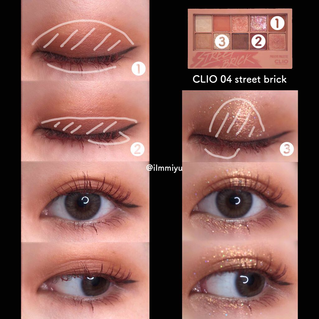 プロ アイ パレット/CLIO/アイシャドウパレットを使ったクチコミ（2枚目）