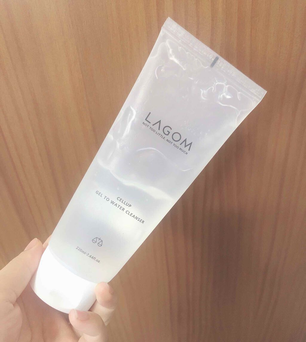 ラゴム ジェルトゥウォーター クレンザー(朝用洗顔)/LAGOM /その他洗顔料を使ったクチコミ(1枚目)