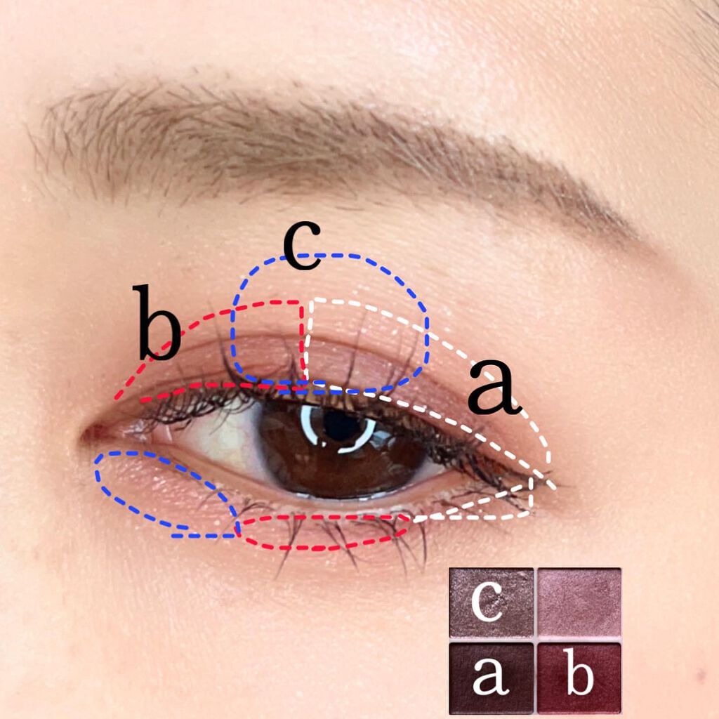 シルキースフレアイズ（マットタイプ）/キャンメイク/アイシャドウパレットを使ったクチコミ（3枚目）