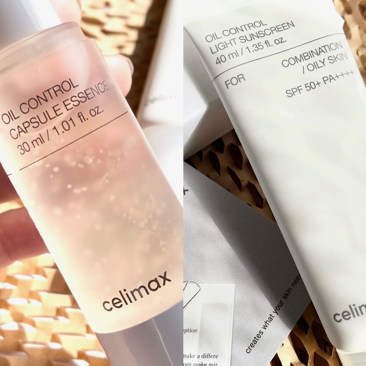 オイルコントロールカプセルエッセンス/celimax/美容液を使ったクチコミ（1枚目）