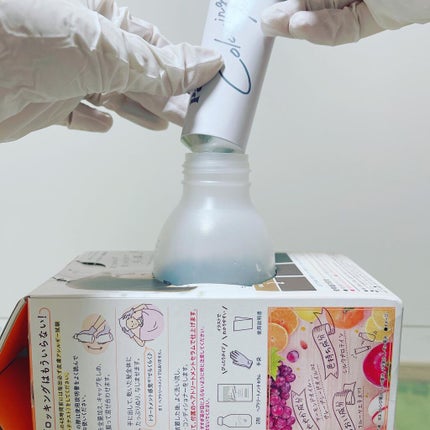 カラーリングミルク【旧】/パルティ/ヘアカラーを使ったクチコミ(3枚目)