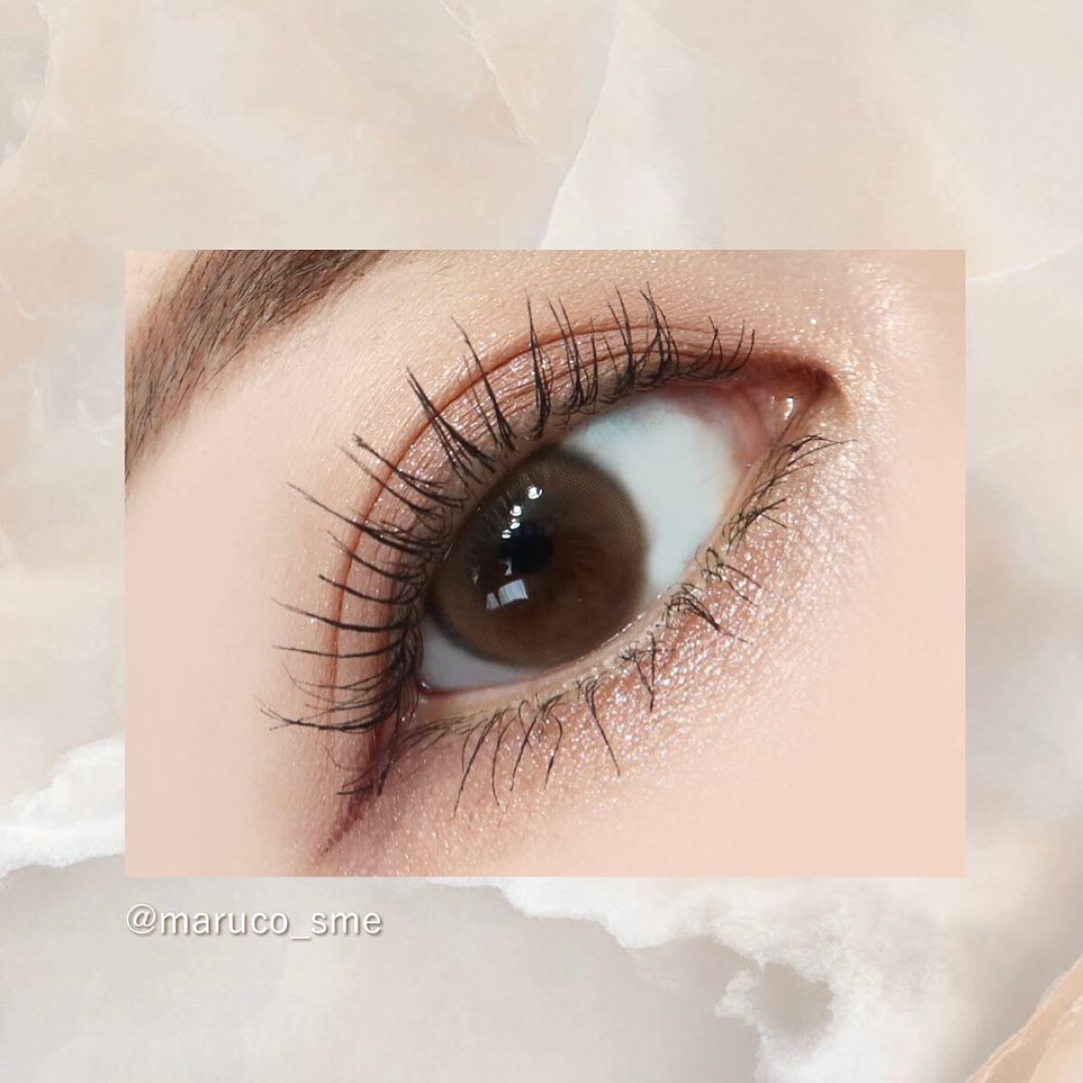 Dewy Kristin Monthly - ブラウン/Hapa kristin/カラーコンタクトレンズを使ったクチコミ（3枚目）