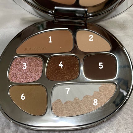 貝殻マルチパレット/Joocyee/アイシャドウパレットを使ったクチコミ(4枚目)