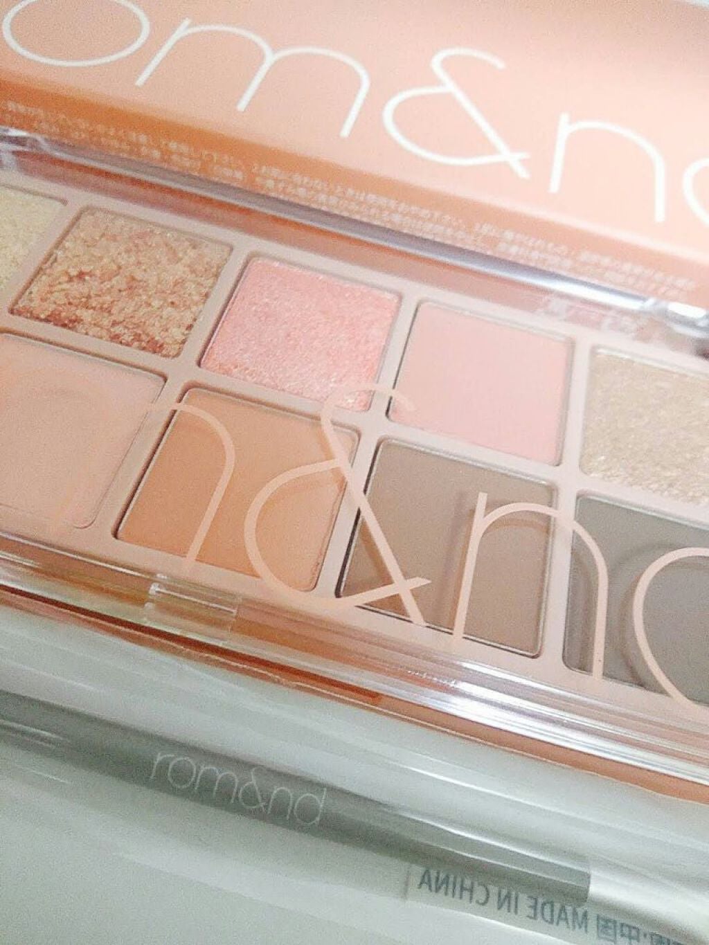 ベターザンパレット/rom&nd/アイシャドウパレットを使ったクチコミ(1枚目)