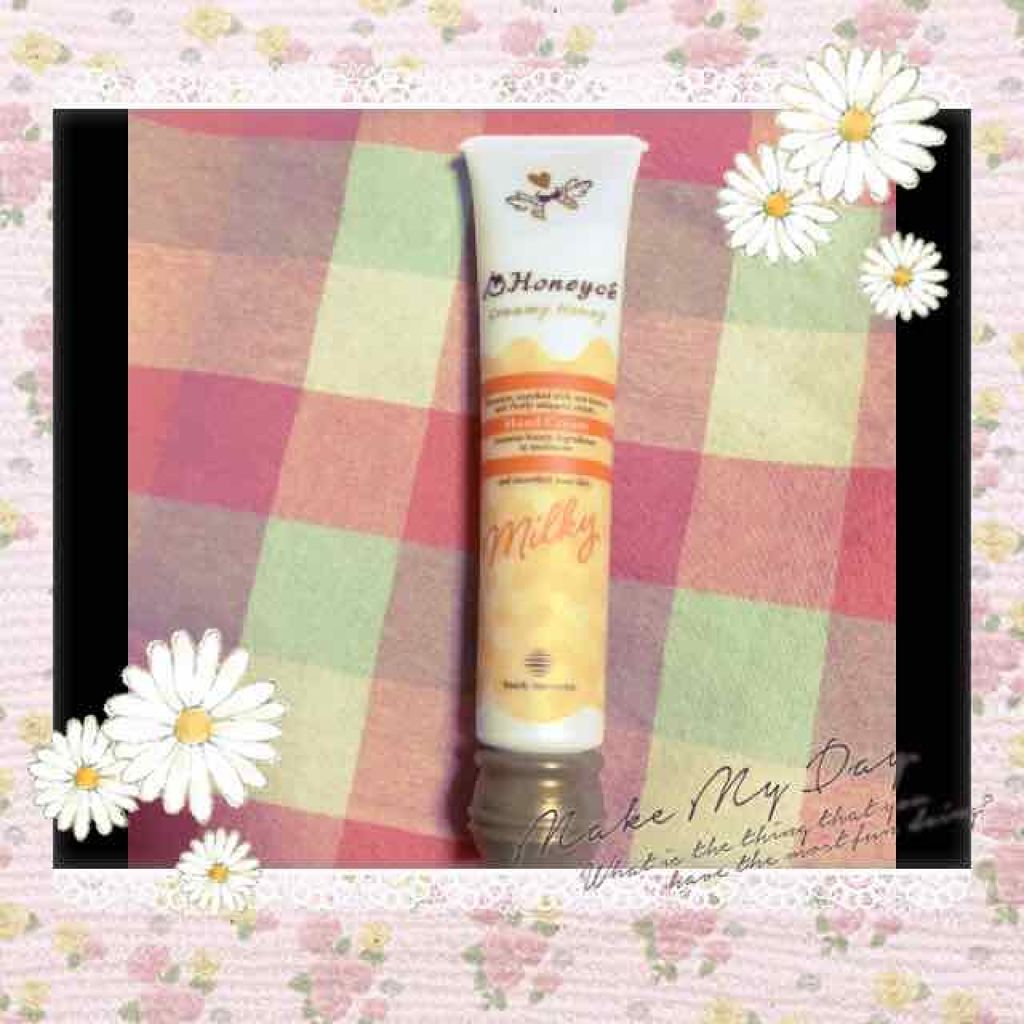 ハニーミルク ハンドクリーム/ハニーチェ/ハンドクリームを使ったクチコミ(1枚目)