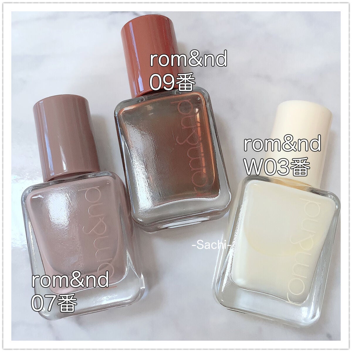 ムードペブルネイル/rom&nd/マニキュアを使ったクチコミ(6枚目)