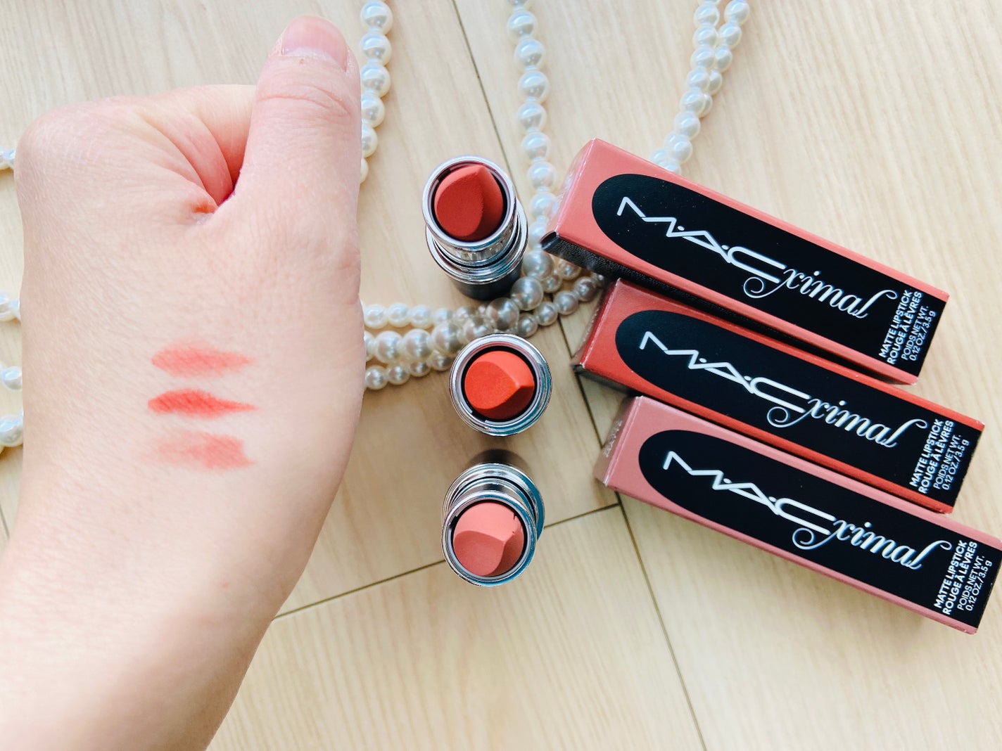 マキシマル シルキー マット リップスティック/M・A・C/口紅を使ったクチコミ(7枚目)