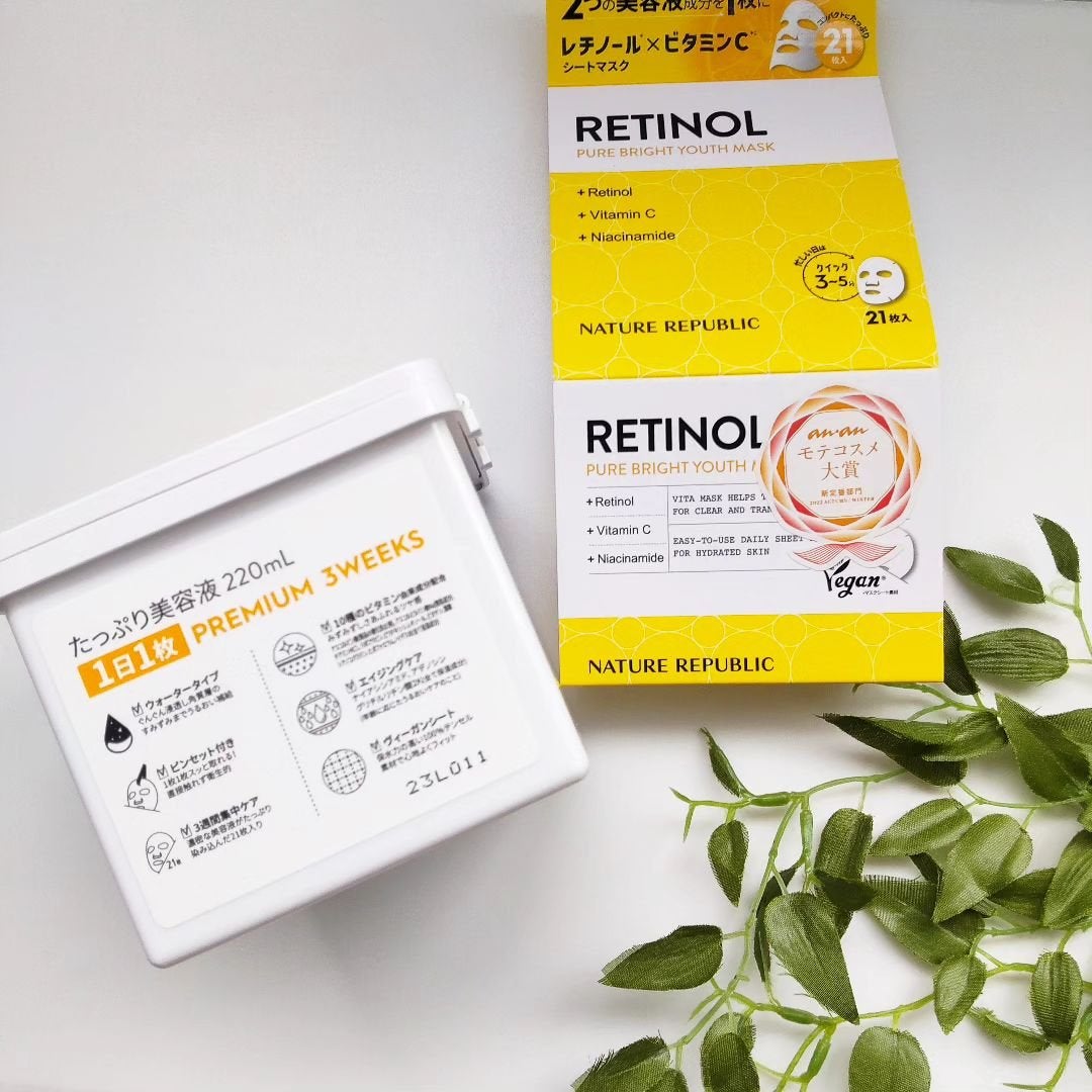 キューブマスク レチノール/ネイチャーリパブリック/シートマスク・パックを使ったクチコミ(6枚目)