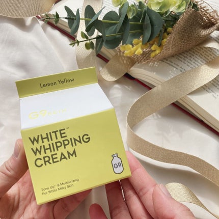 WHITE WHIPPING CREAM(ウユクリーム)/G9SKIN/化粧下地を使ったクチコミ(2枚目)