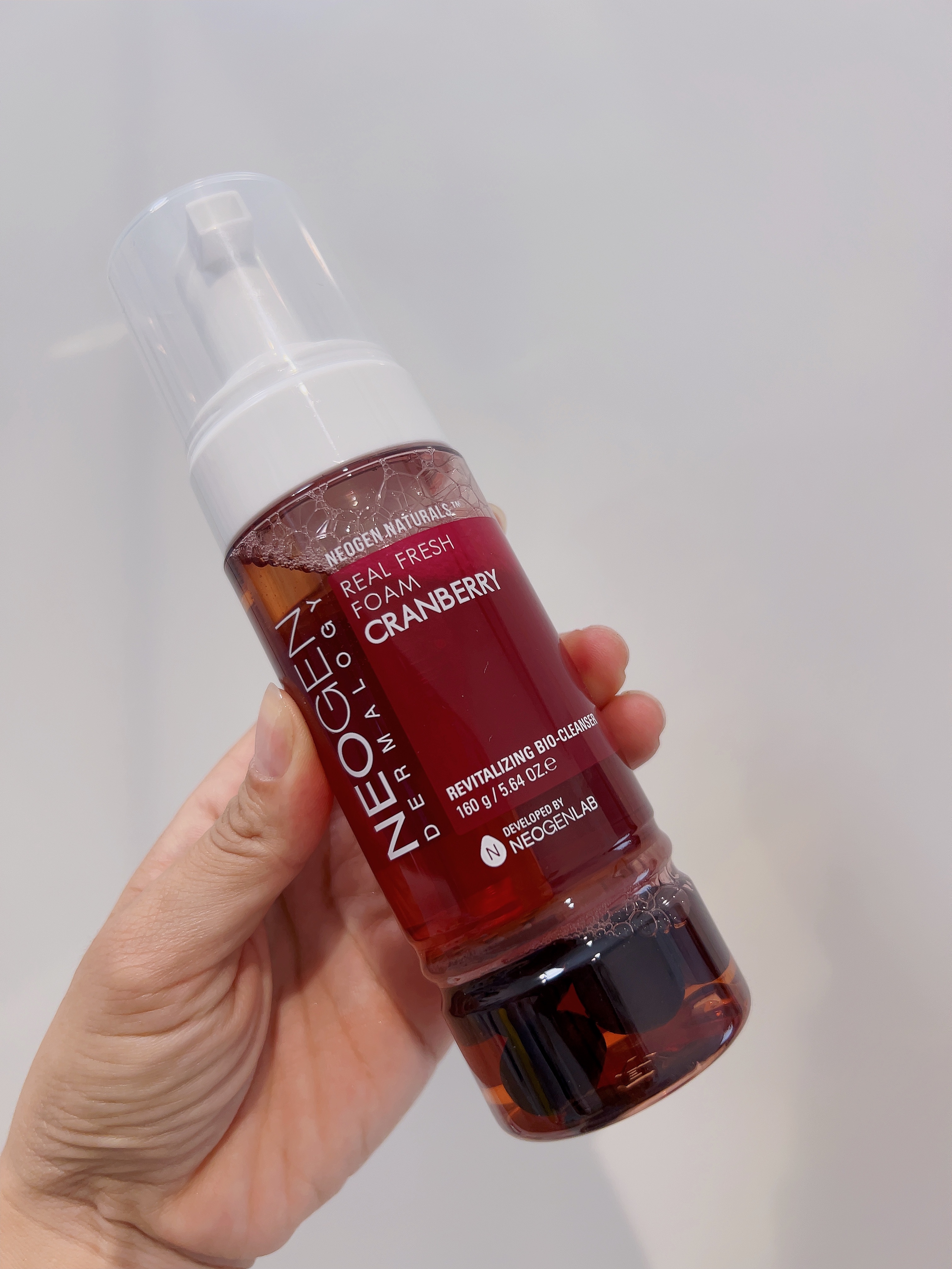 NEOGEN リアルフレッシュフォームのクチコミ「NEOGEN

リアルフレッシュフォーム


クランベリー


以前Qoo10で１＋１で購入☺.....」（2枚目）