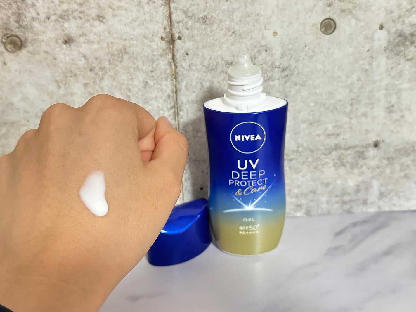 ニベアUV ディープ プロテクト&ケア ジェル/ニベア/日焼け止めジェルを使ったクチコミ(3枚目)