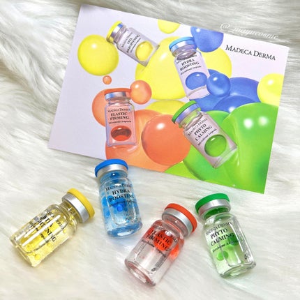 ハイドラブースティング マイクロバイオームアンプル/マデカダーマ/美容液を使ったクチコミ(5枚目)